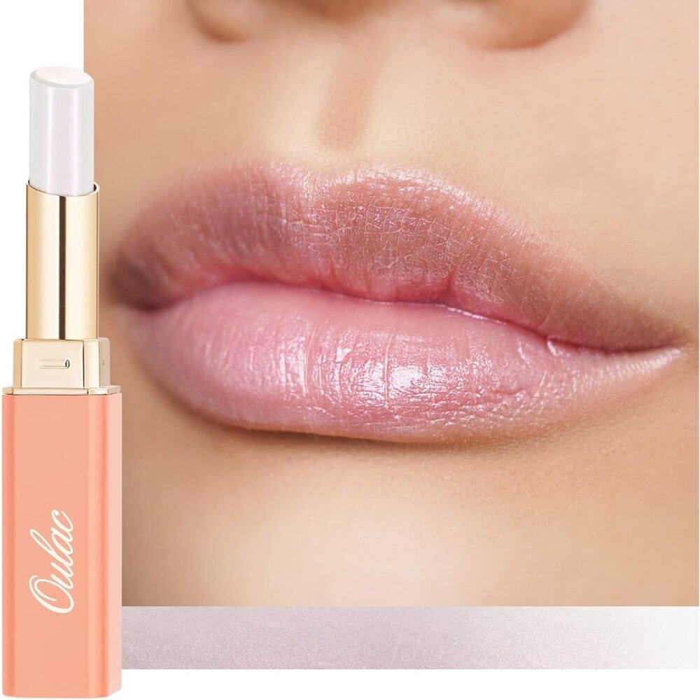🆕 Moisture Shine Pink Nude Lipstick Sheer Coverage Juicy Look Glossy Finish